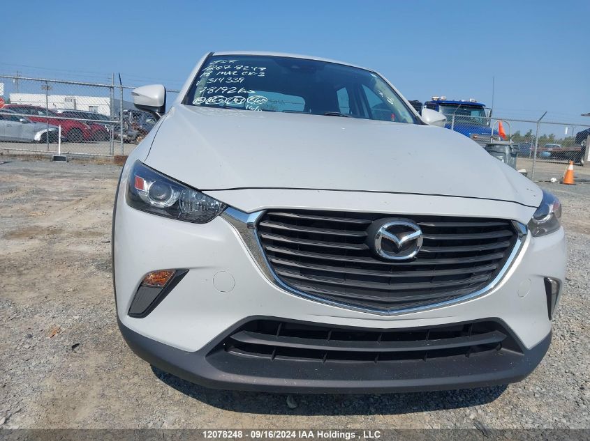 2018 Mazda Cx-3 VIN: JM1DKFC76J0314339 Lot: 12078248