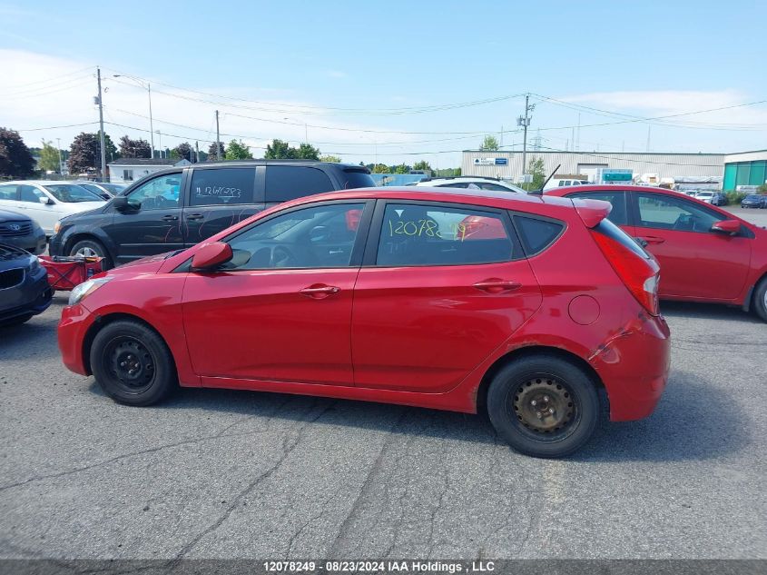 2014 Hyundai Accent VIN: KMHCT5AE2EU147878 Lot: 12078249