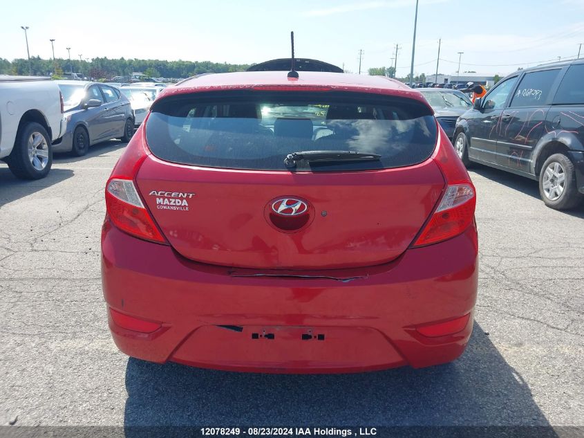 2014 Hyundai Accent VIN: KMHCT5AE2EU147878 Lot: 12078249