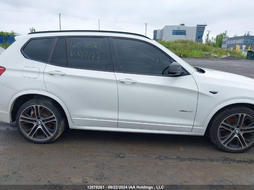 5UXWX7C50G0R17177 2016 BMW X3 3.5I