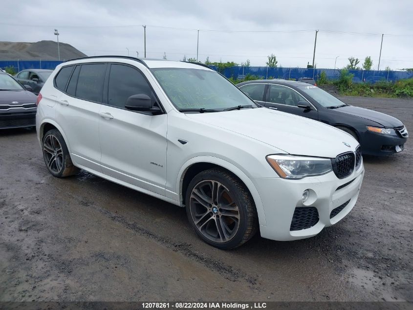 5UXWX7C50G0R17177 2016 BMW X3 - Image 1