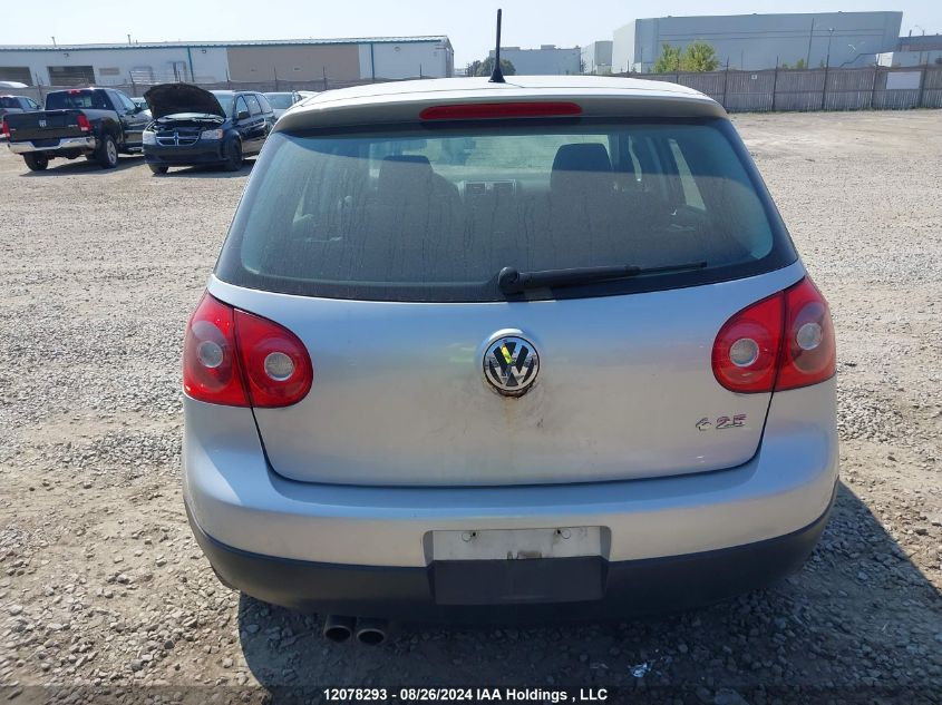 2007 Volkswagen Rabbit VIN: WVWDR71K77W012931 Lot: 12078293