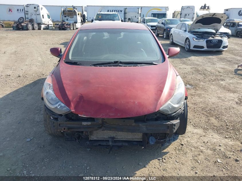 2012 Hyundai Elantra Gl VIN: 5NPDH4AE2CH117968 Lot: 12078312