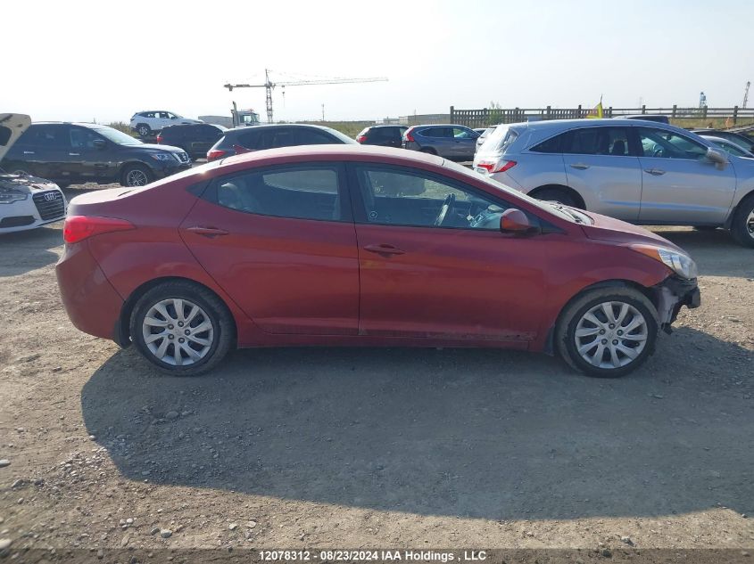 2012 Hyundai Elantra Gl VIN: 5NPDH4AE2CH117968 Lot: 12078312