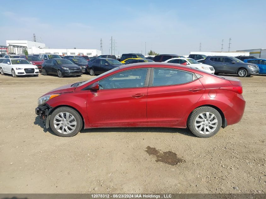 2012 Hyundai Elantra Gl VIN: 5NPDH4AE2CH117968 Lot: 12078312