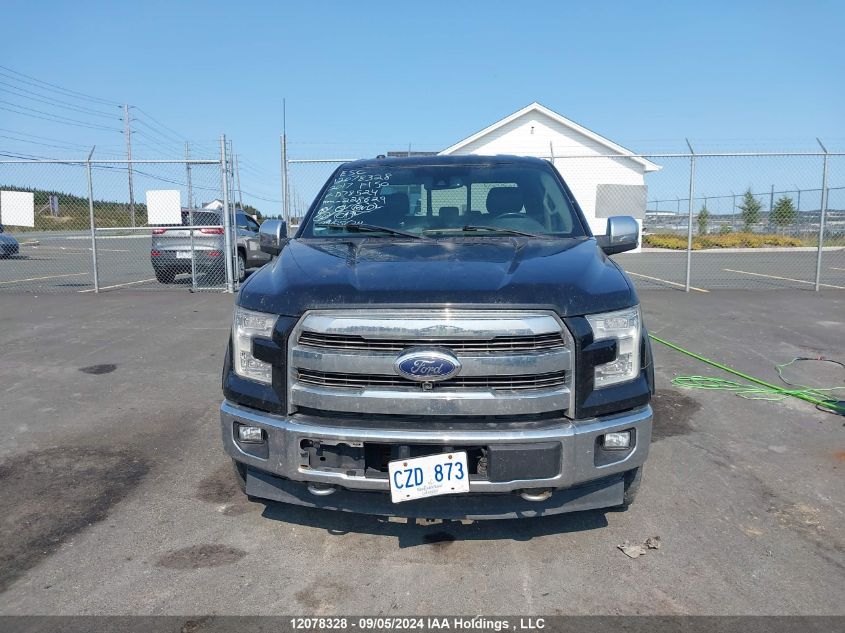 2017 Ford F150 Supercrew VIN: 1FTFW1EF9HKD78524 Lot: 12078328