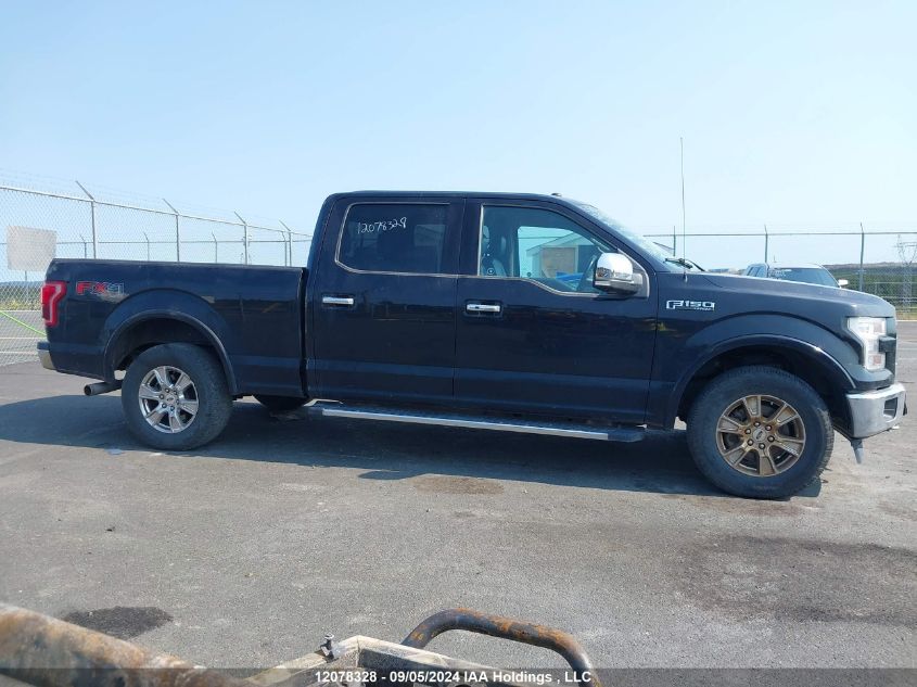 2017 Ford F150 Supercrew VIN: 1FTFW1EF9HKD78524 Lot: 12078328