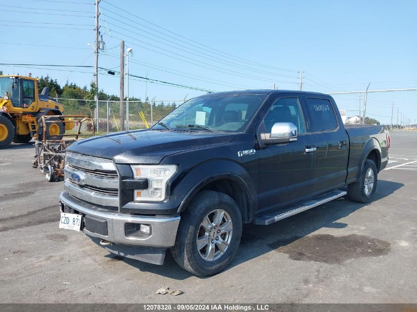 2017 Ford F150 Supercrew VIN: 1FTFW1EF9HKD78524 Lot: 12078328