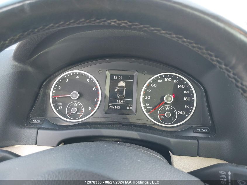 2013 Volkswagen Tiguan VIN: WVGJV3AX4DW568706 Lot: 12078335