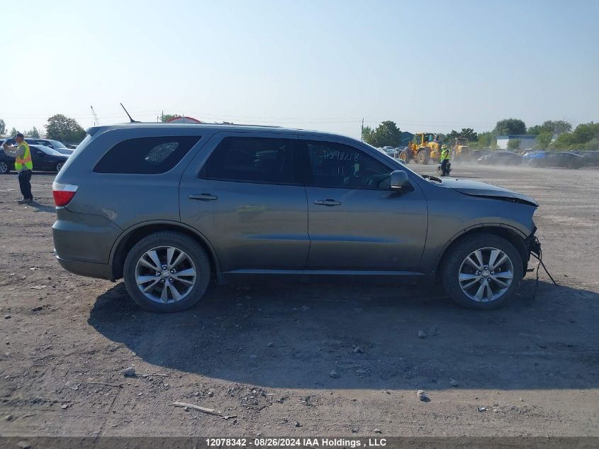 2011 Dodge Durango R/T VIN: 1D4SE6GT4BC693303 Lot: 12078342