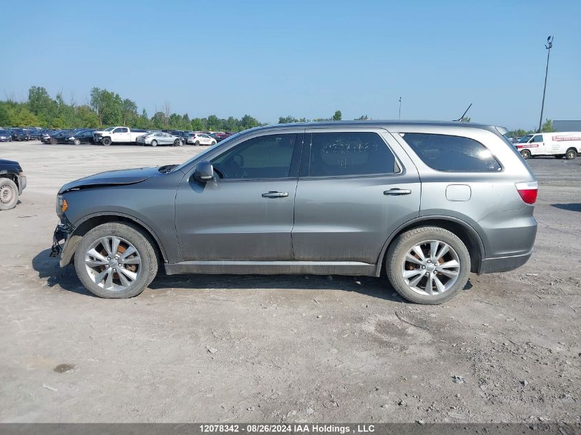 2011 Dodge Durango R/T VIN: 1D4SE6GT4BC693303 Lot: 12078342