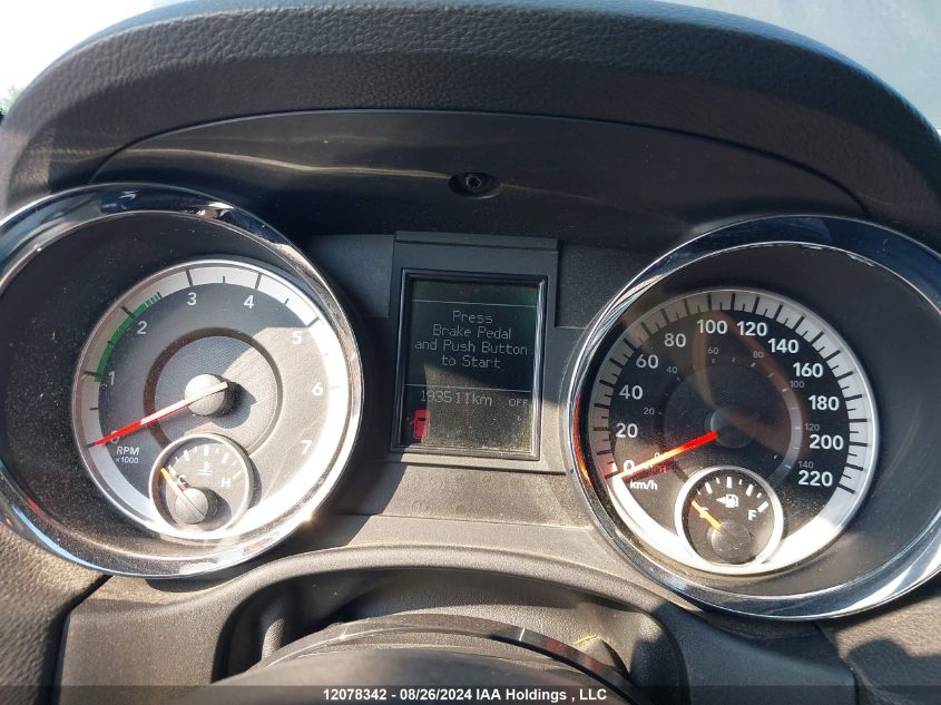 2011 Dodge Durango R/T VIN: 1D4SE6GT4BC693303 Lot: 12078342