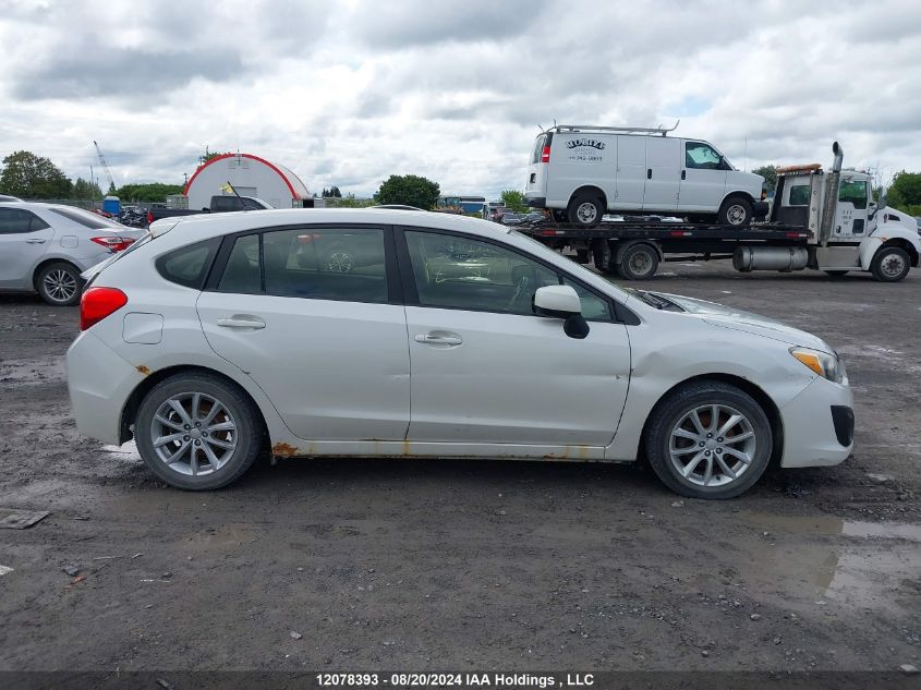 2012 Subaru Impreza VIN: JF1GPAC60CH240371 Lot: 12078393