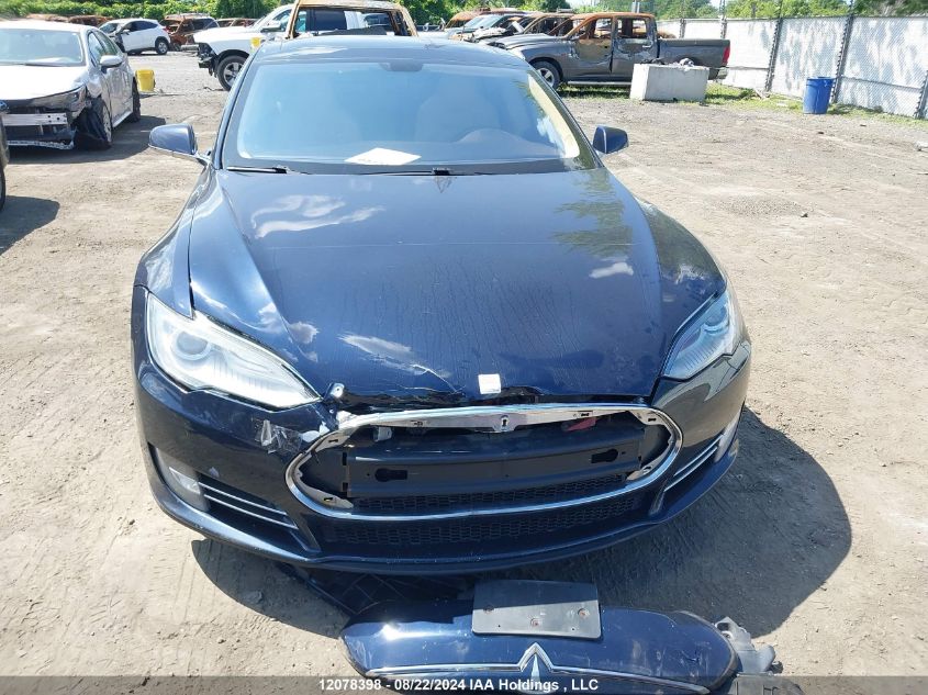 2013 Tesla Model S VIN: 5YJSA1DN5DFP09127 Lot: 12078398