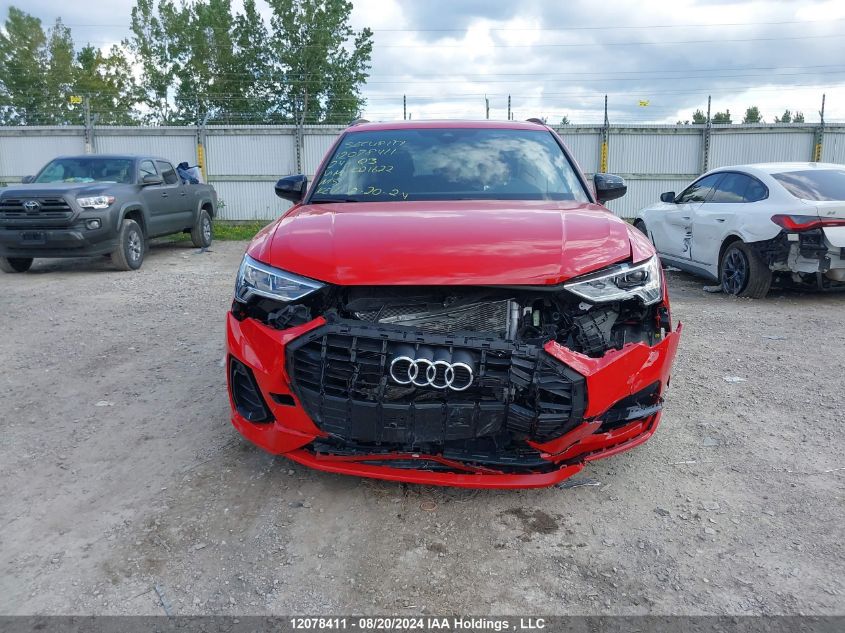 2024 Audi Q3 Premium Plus S Line 45 VIN: WA1EECF30R1021622 Lot: 12078411