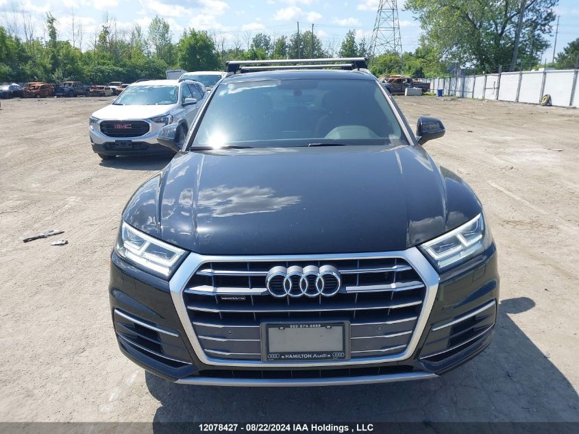 2018 Audi Q5 Premium Plus VIN: WA1BNAFY1J2164760 Lot: 12078427