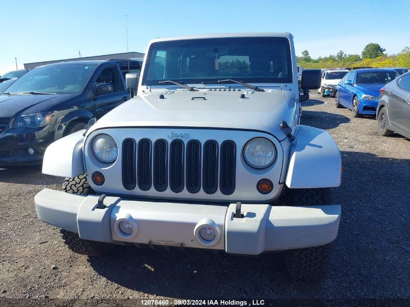 2012 Jeep Wrangler Unlimited Sahara VIN: 1C4BJWEG7CL213755 Lot: 12078460