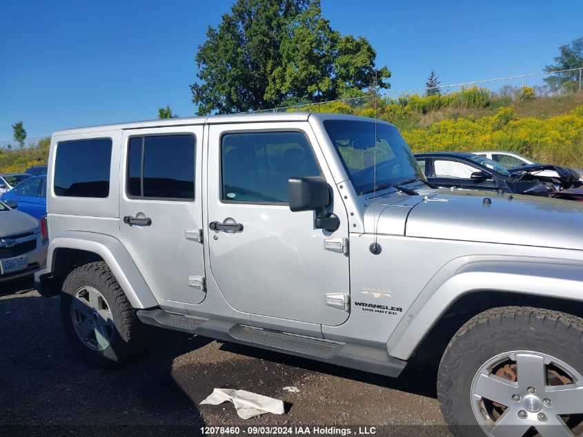 2012 Jeep Wrangler Unlimited Sahara VIN: 1C4BJWEG7CL213755 Lot: 12078460