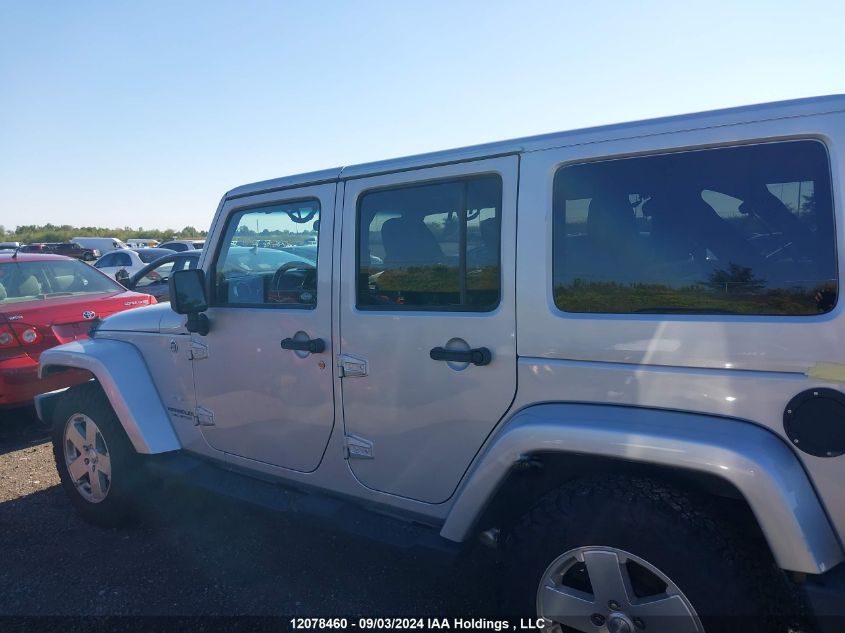 2012 Jeep Wrangler Unlimited Sahara VIN: 1C4BJWEG7CL213755 Lot: 12078460