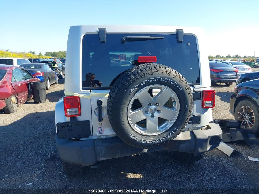 2012 Jeep Wrangler Unlimited Sahara VIN: 1C4BJWEG7CL213755 Lot: 12078460