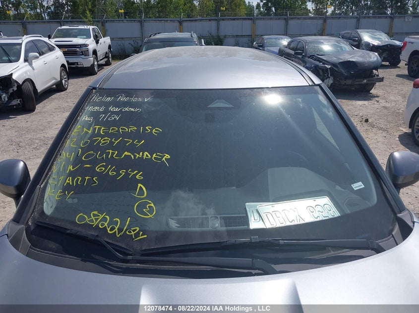 2024 Mitsubishi Outlander Es VIN: JA4J4UA85RZ616946 Lot: 12078474