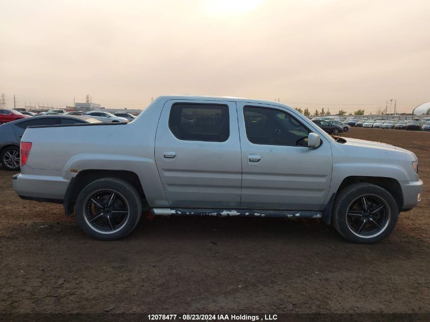 2011 Honda Ridgeline Rtl VIN: 5FPYK1F56BB502836 Lot: 12078477