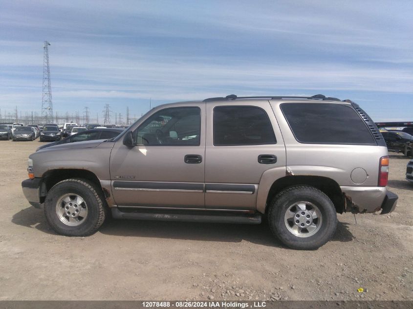 2002 Chevrolet Tahoe K1500 VIN: 1GNEK13ZX2R271606 Lot: 12078488