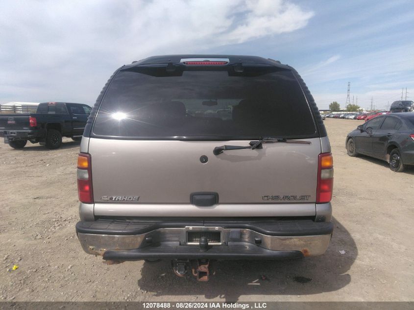 2002 Chevrolet Tahoe K1500 VIN: 1GNEK13ZX2R271606 Lot: 12078488