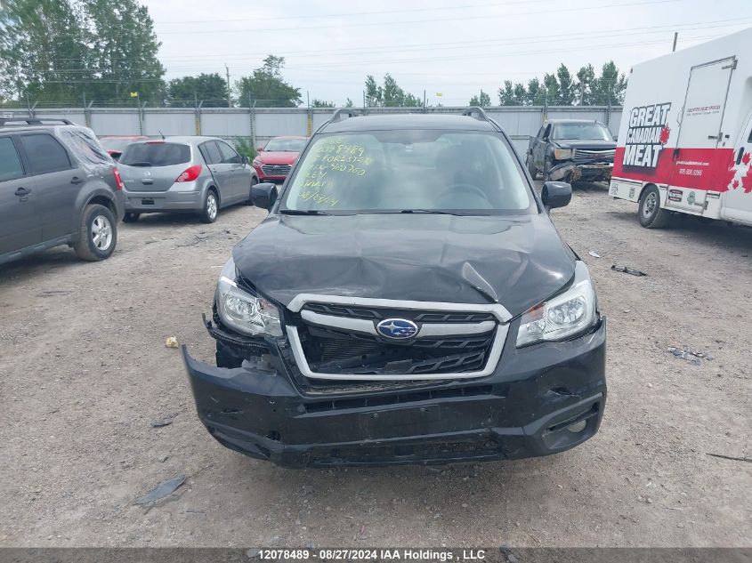 2018 Subaru Forester VIN: JF2SJEDC4JH460760 Lot: 12078489