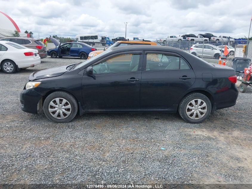 2009 Toyota Corolla S/Le/Xle VIN: 2T1BU40E89C031628 Lot: 12078495