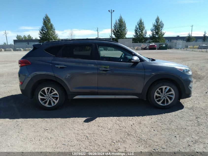 2017 Hyundai Tucson Limited/Sport And Eco/Se VIN: KM8J3CA44HU315978 Lot: 12078522