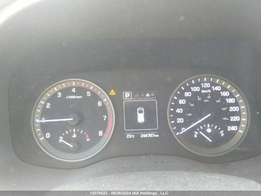 2017 Hyundai Tucson Limited/Sport And Eco/Se VIN: KM8J3CA44HU315978 Lot: 12078522