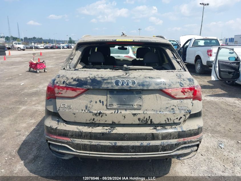 2020 Audi Q3 VIN: WA1EECF31L1124295 Lot: 12078546