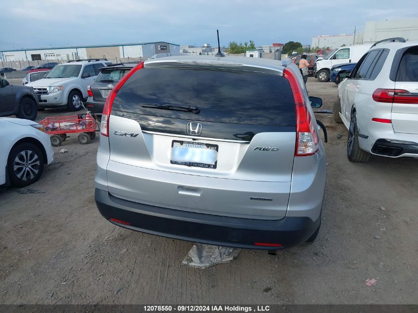 2012 Honda Cr-V Touring VIN: 5J6RM4H90CL800848 Lot: 12078550