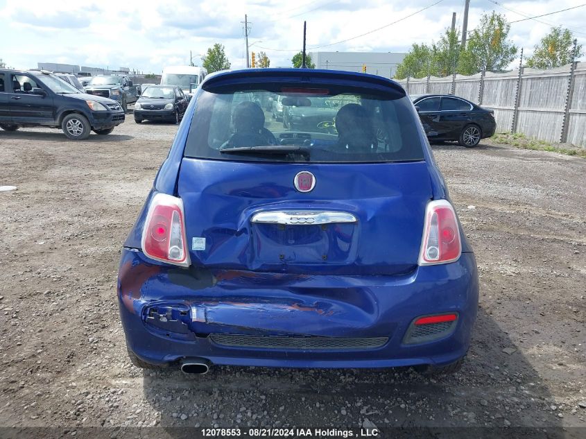 2014 Fiat 500 Sport VIN: 3C3CFFBR8ET269999 Lot: 12078553