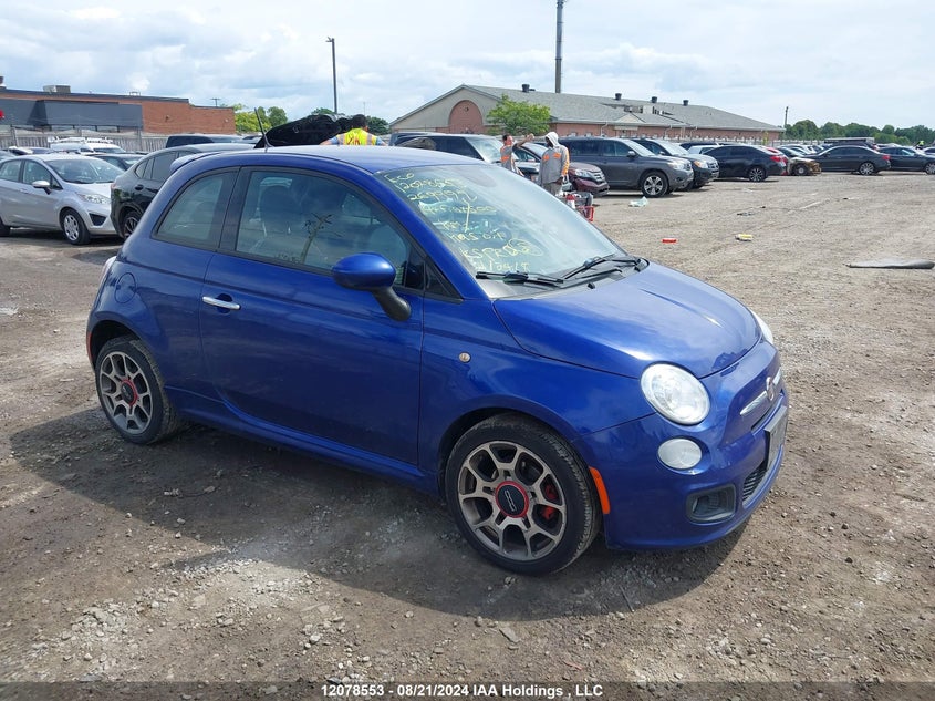 2014 Fiat 500 Sport VIN: 3C3CFFBR8ET269999 Lot: 12078553