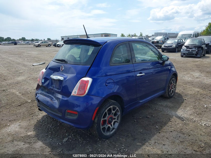 2014 Fiat 500 Sport VIN: 3C3CFFBR8ET269999 Lot: 12078553