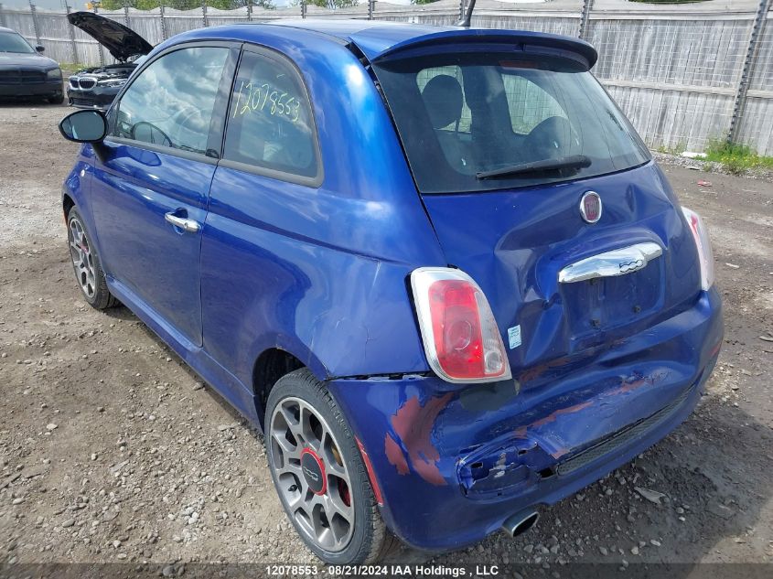 2014 Fiat 500 Sport VIN: 3C3CFFBR8ET269999 Lot: 12078553