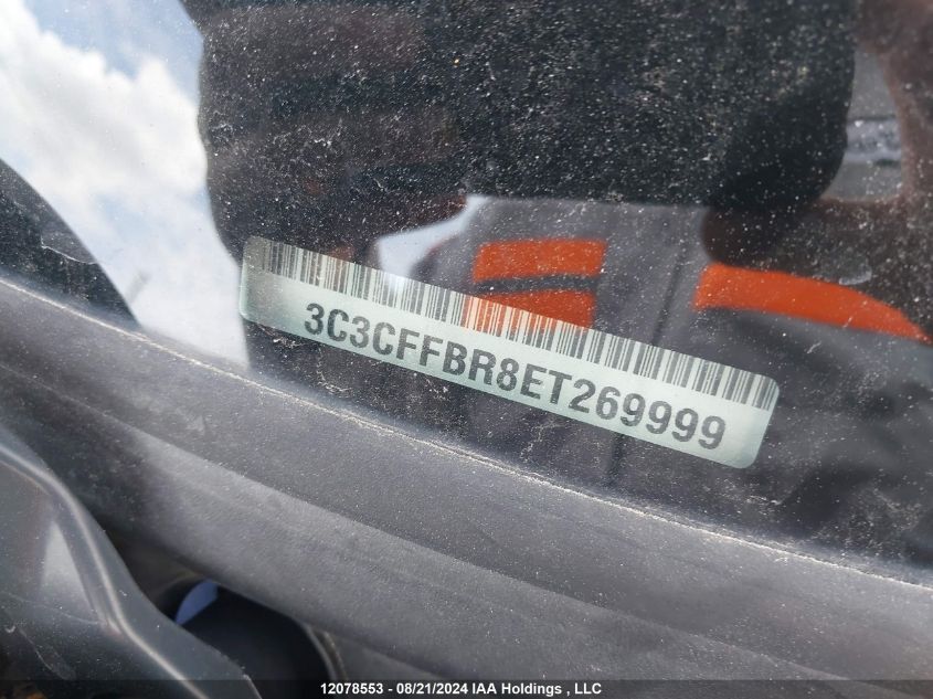2014 Fiat 500 Sport VIN: 3C3CFFBR8ET269999 Lot: 12078553