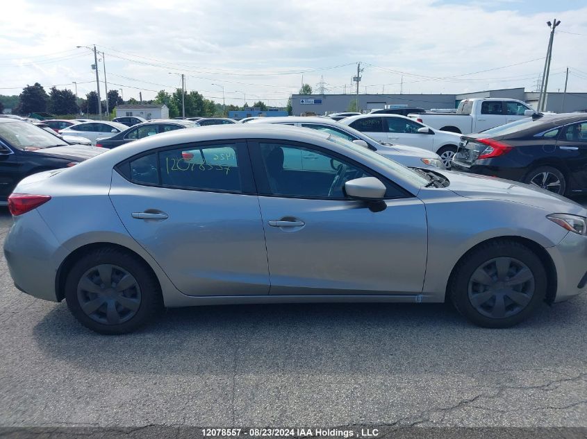 2016 Mazda Mazda3 VIN: 3MZBM1U72GM281426 Lot: 12078557