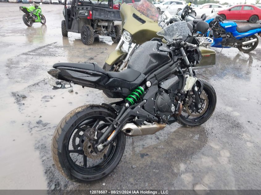 2016 Kawasaki Ex650 F VIN: JKAEXEF1XGDA29519 Lot: 12078587