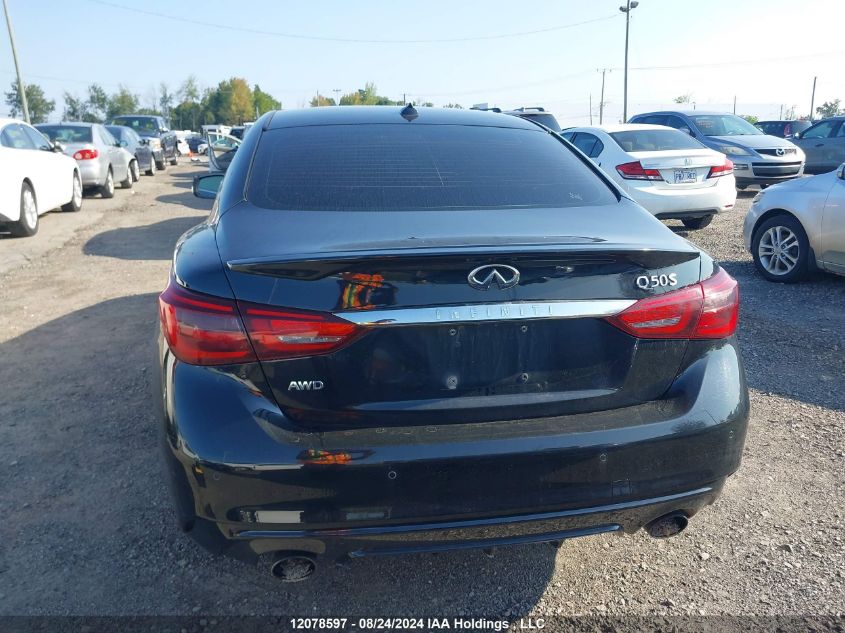 2018 Infiniti Q50 VIN: JN1EV7AR8JM434466 Lot: 12078597