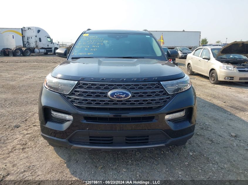 2021 Ford Explorer Xlt VIN: 1FMSK8DH1MGB85122 Lot: 12078611