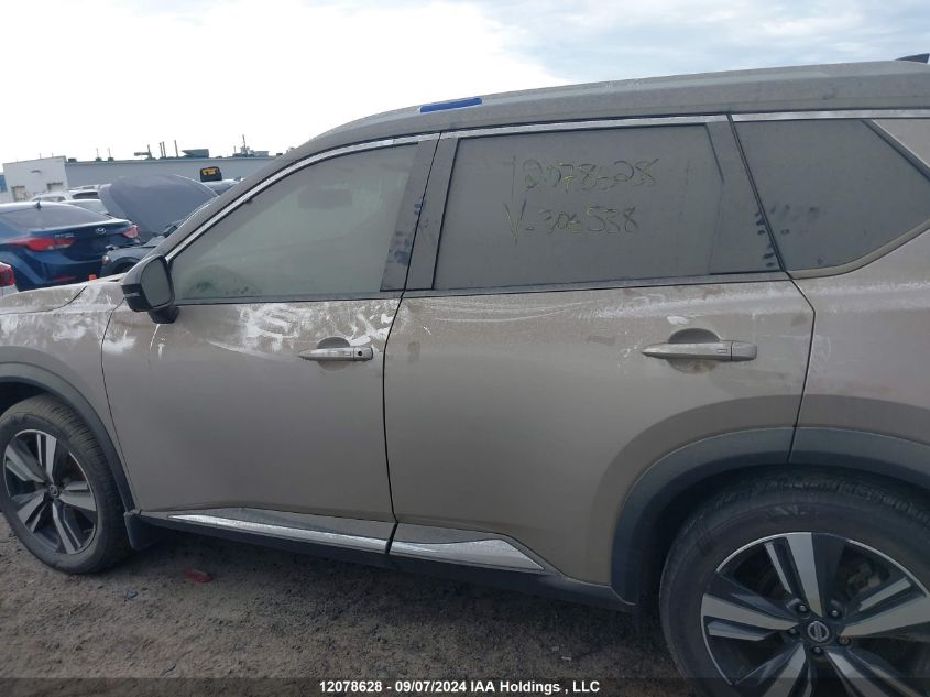 2021 Nissan Rogue VIN: JN8AT3DD4MW306538 Lot: 12078628