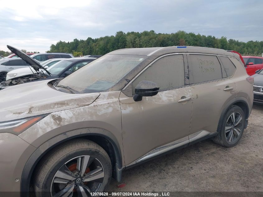 2021 Nissan Rogue VIN: JN8AT3DD4MW306538 Lot: 12078628