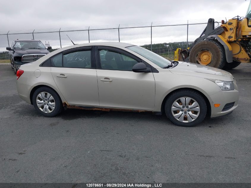 2013 Chevrolet Cruze Ls VIN: 1G1PL5SH6D7243646 Lot: 12078651