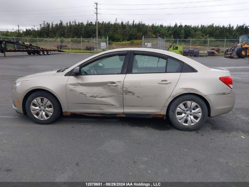 2013 Chevrolet Cruze Ls VIN: 1G1PL5SH6D7243646 Lot: 12078651