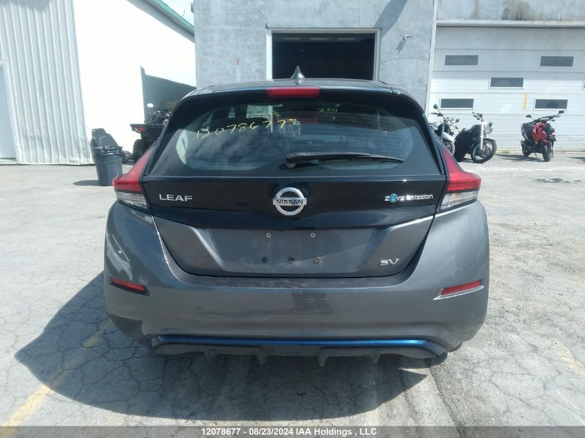 2019 Nissan Leaf VIN: 1N4AZ1CP9KC301155 Lot: 12078677