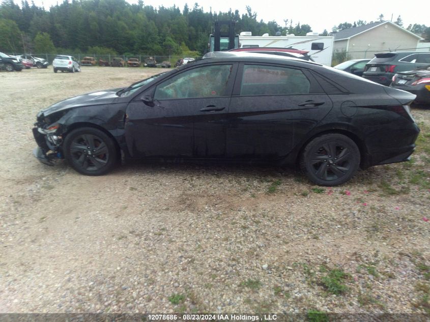 2022 Hyundai Elantra Preferred Ivt VIN: KMHLM4AG5NU286573 Lot: 12078686