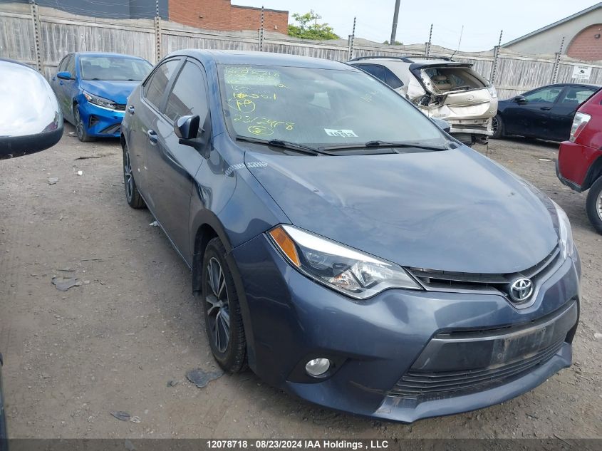 2016 Toyota Corolla Le VIN: 2T1BURHE5GC728785 Lot: 12078718